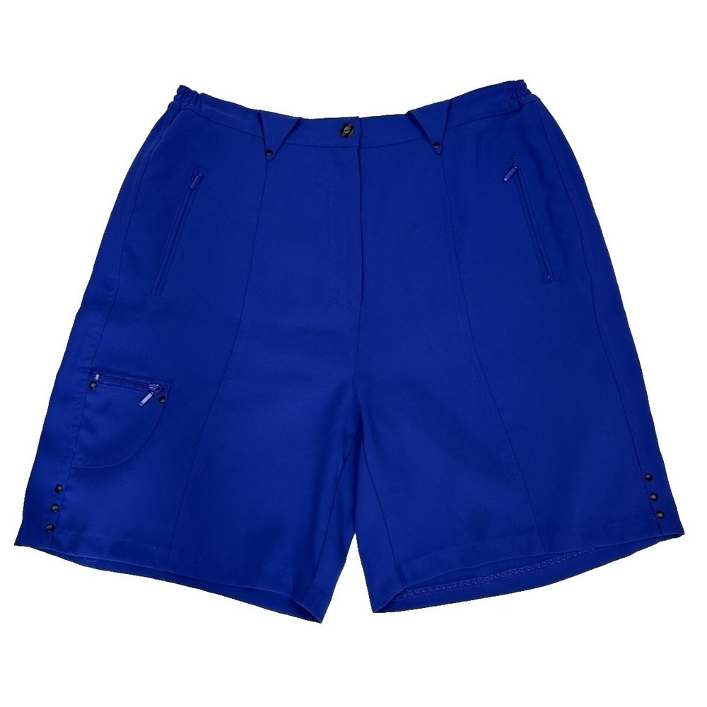 Jamie Sadock Purple Stretch Activewear Golf Pickleball Cycle Shorts 12‎ (32x8)